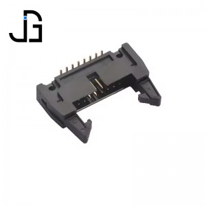OEM Custom1.0 1.27 2.0 2.54mm DIP Right Angle SMT Type Shrouded Header Connector