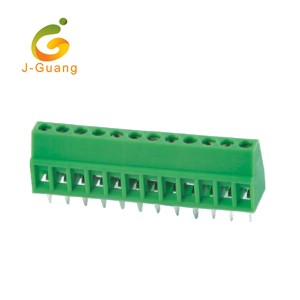 128-2.54 PA66 small wire terminals high quality Screw Terminal Blocks