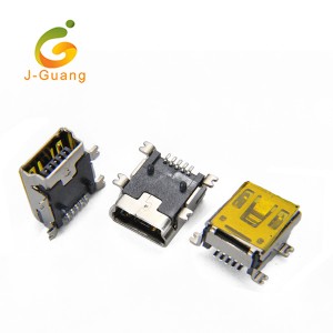 JG204 B Type 5 Pin Female Smt Mini Usb Connector