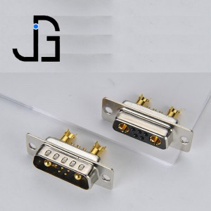 7W2 High Power Contact Solder Type D-sub Connector  for Cable