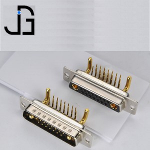 Factory High Current D-sub Connector 17W2 Pin solder type for PCB mount