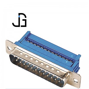 JG136-C db 25p Female Connector 25 Pin IDC Type D-SUB Connector For cable