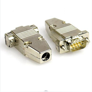 D-SUB 9P/HDB15 connector backshells d type 9 pin connector hood