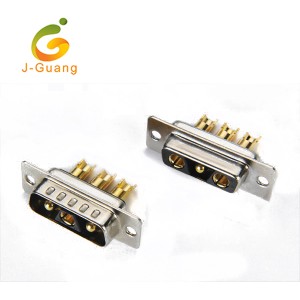 JG133-F Machine Pin Solder Type (2+1) 3V3 Db9 Connector