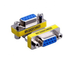 DB9 Connector Female to Female Serial Adapter Kit Mini Gender Changer