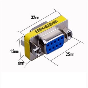 DB9 Connector Female to Female Serial Adapter Kit Mini Gender Changer